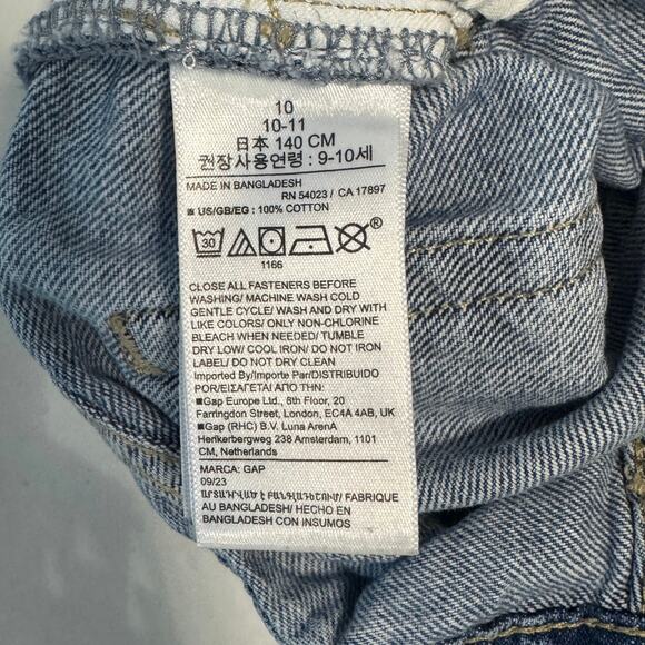 Gap Kids Lot of 2 Girl 10 Low Stride Jeans Embroidered Distressed School Casual - Picture 16 of 16